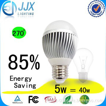 Energy saving lights CE&ROHS 7w led bulbs pure white